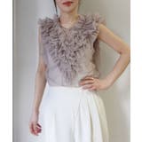 チュールフリルベスト | CORNERS  | 詳細画像1 