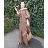ナイロンタフタオフショルワンピース | CORNERS  | 詳細画像21 