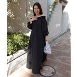 ナイロンタフタオフショルワンピース | CORNERS  | 詳細画像13 