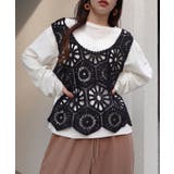 かぎ針ビスチェタンク | CORNERS  | 詳細画像8 