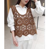 かぎ針ビスチェタンク | CORNERS  | 詳細画像4 