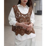 かぎ針ビスチェタンク | CORNERS  | 詳細画像3 