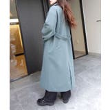 ベルト付きボリューム袖ステンカラーコート | CORNERS | 詳細画像7