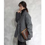 チャコールグレー | シャギーテーラーコート | CORNERS 