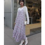 マルチパターンバックリボンキャミワンピース | CORNERS | 詳細画像3