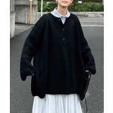 【CORNERS by KR】ローゲージヘンリーネックニット | CORNERS | 詳細画像20