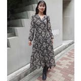 ペイズリー柄カシュクールワンピース | CORNERS | 詳細画像8