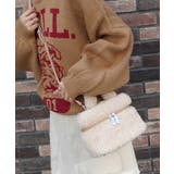 アイボリー | ボアバニティミニバッグ | CORNERS