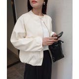 ふくれジャガードバルーンジップブルゾン | CORNERS | 詳細画像16