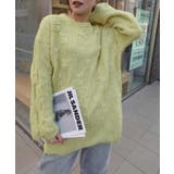 起毛メランジオーバーサイズニット | CORNERS | 詳細画像9