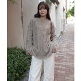 起毛メランジオーバーサイズニット | CORNERS | 詳細画像23