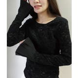 ブラック | キャンディスリーブレーストップス | CORNERS 