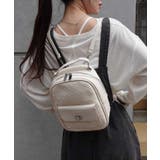 アイボリー | スクエアミニリュック | CORNERS