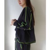 【CORNERS by KR】裏毛配色ステッチプルオーバー | CORNERS | 詳細画像33