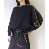 【CORNERS by KR】裏毛配色ステッチプルオーバー | CORNERS | 詳細画像31