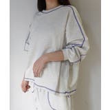 【CORNERS by KR】裏毛配色ステッチプルオーバー | CORNERS | 詳細画像28