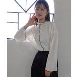 ボトルネックシアーフレアスリーブトップス | CORNERS | 詳細画像23