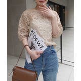 ベージュ | コードレース半袖トップス | CORNERS