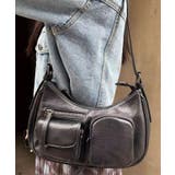 ブラック | マルチポケットショルダーバッグ | CORNERS 