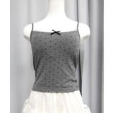 【2026SS新作】カップ付きドットレースキャミソール | CORNERS | 詳細画像8