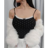 【2026SS新作】カップ付きドットレースキャミソール | CORNERS | 詳細画像6