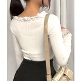 Vネックレース付きトップス | CORNERS | 詳細画像2