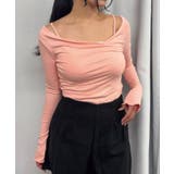 ピンク | オフショルリブトップス | CORNERS 