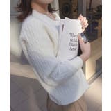 ケーブルニットカーディガン | CORNERS | 詳細画像16