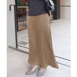 サテンマーメイドスカート | CORNERS  | 詳細画像6 