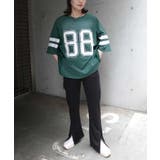 メッシュ切り替えナンバーTシャツ | CORNERS | 詳細画像8
