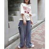 ワッフル切り替えカレッジロゴTシャツ | CORNERS | 詳細画像13