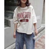 ワッフル切り替えカレッジロゴTシャツ | CORNERS | 詳細画像15