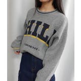 CHILLロゴジャガードニットプルオーバー | CORNERS  | 詳細画像7 