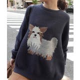 DOG柄ジャガードニットプルオーバー | CORNERS  | 詳細画像12 