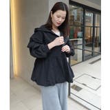 バルーンペプラムフードブルゾン | CORNERS  | 詳細画像2 