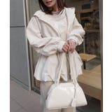 バルーンペプラムフードブルゾン | CORNERS  | 詳細画像9 