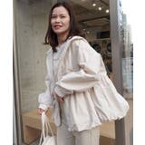 バルーンペプラムフードブルゾン | CORNERS  | 詳細画像11 