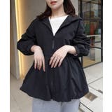 バルーンペプラムフードブルゾン | CORNERS  | 詳細画像6 