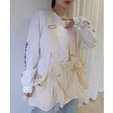 アイボリー | ドロストサスペンダージレ | CORNERS 