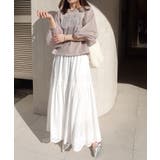 カレッジTシャツ×チュールトップスセット | CORNERS  | 詳細画像14 