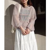 カレッジTシャツ×チュールトップスセット | CORNERS  | 詳細画像10 