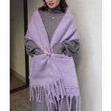 ボリューム太フリンジマフラー | CORNERS  | 詳細画像15 