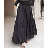 ナイロンタフタバルーンラインスカート | CORNERS  | 詳細画像2 