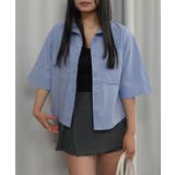 ブロードハーフスリーブオーバーシャツ | CORNERS  | 詳細画像12 