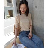 シアーベロアハーフスリーブTシャツ | CORNERS | 詳細画像18
