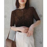 シアーベロアハーフスリーブTシャツ | CORNERS | 詳細画像9