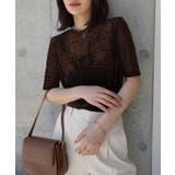 シアーベロアハーフスリーブTシャツ | CORNERS | 詳細画像10