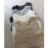 フェザーヤーンVネックベスト | CORNERS  | 詳細画像20 