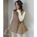 キルティングフレアベスト | CORNERS  | 詳細画像3 