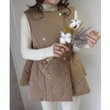 キルティングフレアベスト | CORNERS  | 詳細画像4 